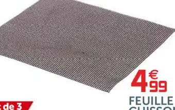Gifi Feuille DE Cuisson Souple offre