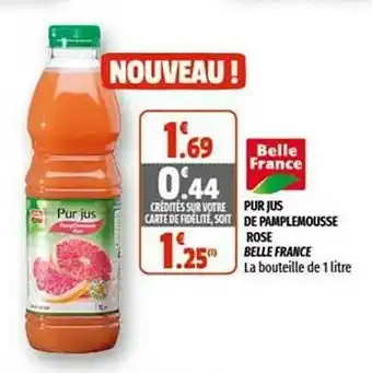 Coccinelle Express Pur Jus De Pamplemousse Rose Belle France offre