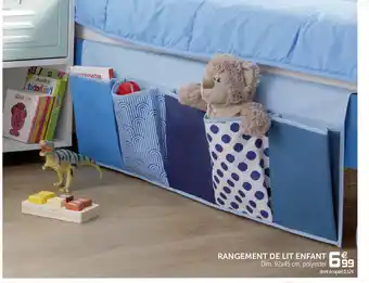 Gifi Rangement De Lit Enfant offre