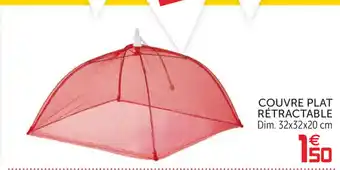 Gifi Couvre plat Rétractable offre