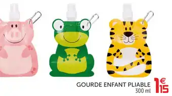 Gifi Gourde Enfant pliable offre