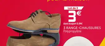 3 Range-chaussures