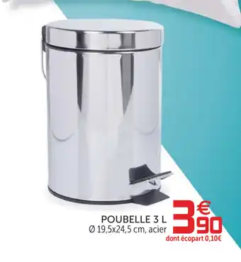 Gifi Poubelle 3 L offre