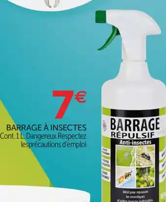 Gifi Barrage à insectes offre