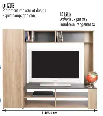 Conforama Meuble TV fumay offre