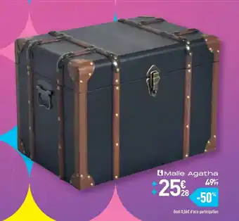Conforama Malle agatha offre