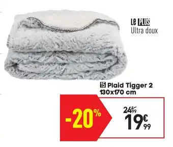 Conforama Plaid tigger 2 offre