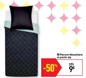 Conforama Parure mouchara a partir de offre