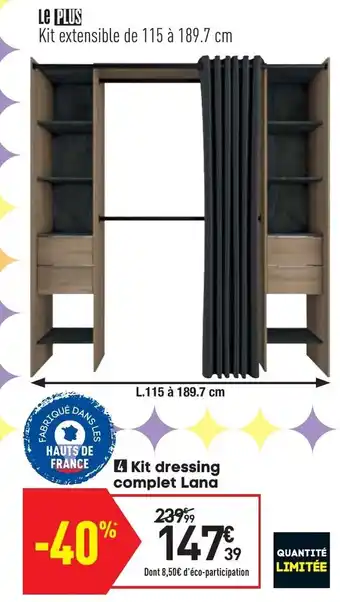 Kit dressing complet lana