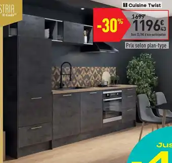 Conforama Cuisine twist offre