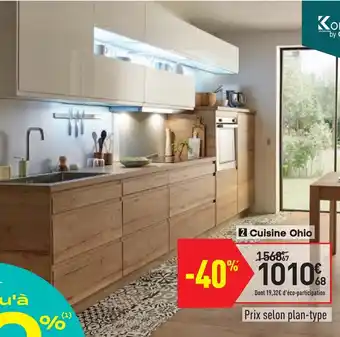 Conforama Cuisine ohio offre