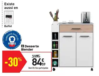 Conforama Desserte blender offre