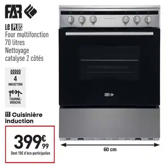 Conforama Cuisinière induction offre