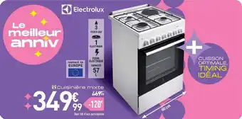 Conforama Cuisinière mixte offre