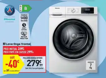 Conforama Lave-linge frontal offre
