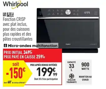 Conforama Micro-ondes multifonction offre