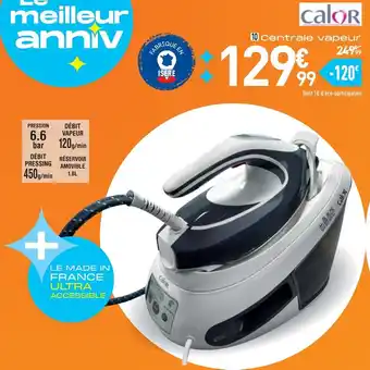 Conforama Centrale vapeur offre
