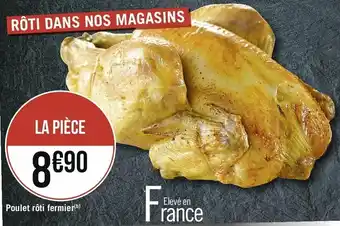 Casino Supermarchés Poulet rôti fermier offre