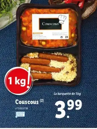 Lidl Couscous offre