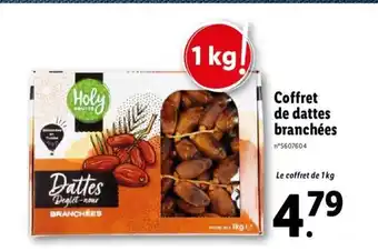 Lidl Coffret de dattes branchées offre