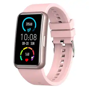 Montre connectée abyx fit etna avec écran tactile incurvé ip68