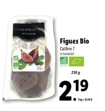 Lidl Figues Bio offre