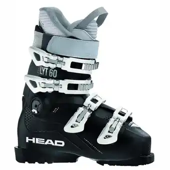 Decathlon Chaussures de ski edge lyt 60 w black-anthracite femme offre