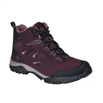 Decathlon Lady holcombe iep mid bottes de randonnée pour femme - violet foncé offre