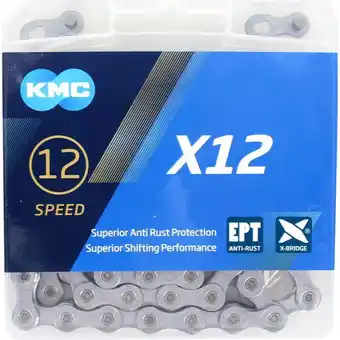 Decathlon Chaîne kmc x12 ept 1/2 x 11/128 12v offre