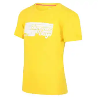 Decathlon Bosley v t-shirt de marche à manches courtes pour enfant - orange offre