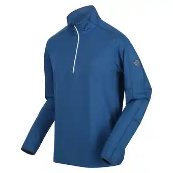 Decathlon Makhill maillot de vélo zippé à moitié pour homme - bleu offre