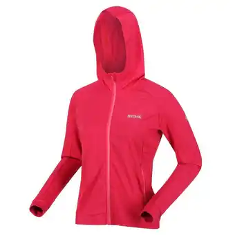 Decathlon Cuba ii veste de randonnée à capuche pour femme - rose foncé offre