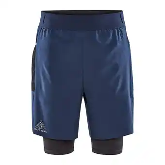 Decathlon Short craft pro trail 2 en 1 offre