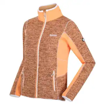 Decathlon Lindalla iii polaire de randonnée zippé pour femme - orange offre