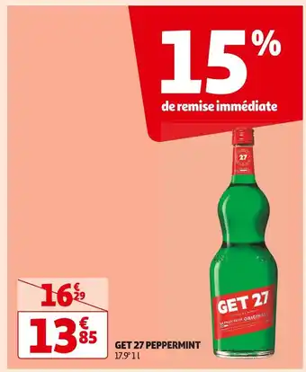 Auchan Supermarché Get 27 get 27 peppermint offre