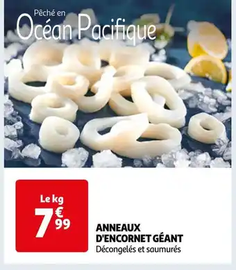 Auchan Anneaux d'encornet géant offre