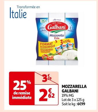 Galbani mozzarella