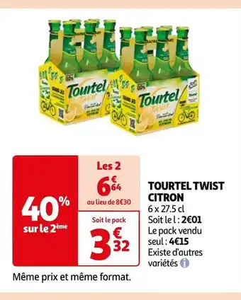 Auchan Tourtel twist tourtel twist citron offre