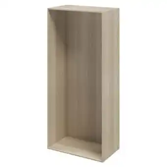 Brico Dépôt Cooke and lewis caisson imitation chêne clair homny h. 225 x l. 100 x p. 58 cm offre