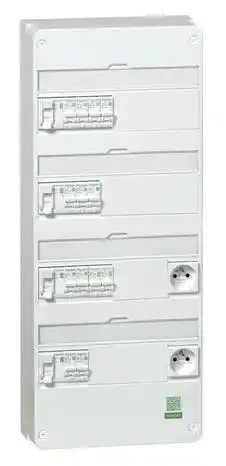 Brico Dépôt Tableau prééquipé et précâblé 4 rangées - schneider electric offre