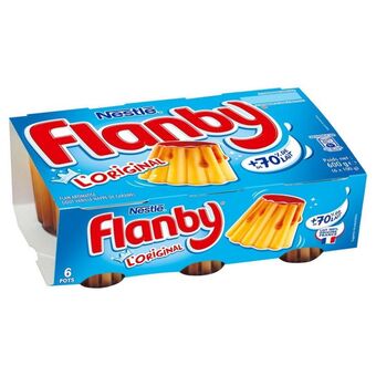 Auchan Flanby nestlé offre