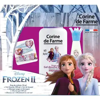 Auchan Gel douche frozen corine de farme offre