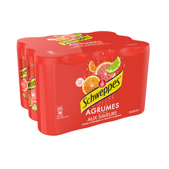 Auchan Schweppes agrumes offre