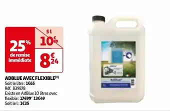 Adblue avec flexible