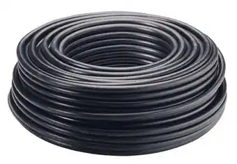 Brico Dépôt Couronne de câble électrique r2v 3g2,5 mm² noir - 100 m offre