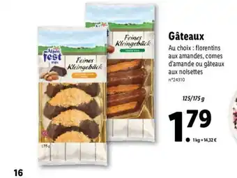 Lidl Gâteaux offre
