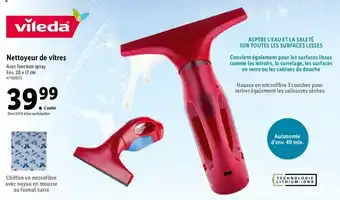 Lidl Nettoyeur de vitres offre