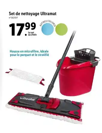 Lidl Set de nettoyage Ultramat offre