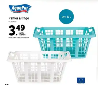 Lidl Panier à linge offre