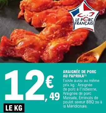 ARAIGNĂE DE PORC AU PAPRIKA(Âč)